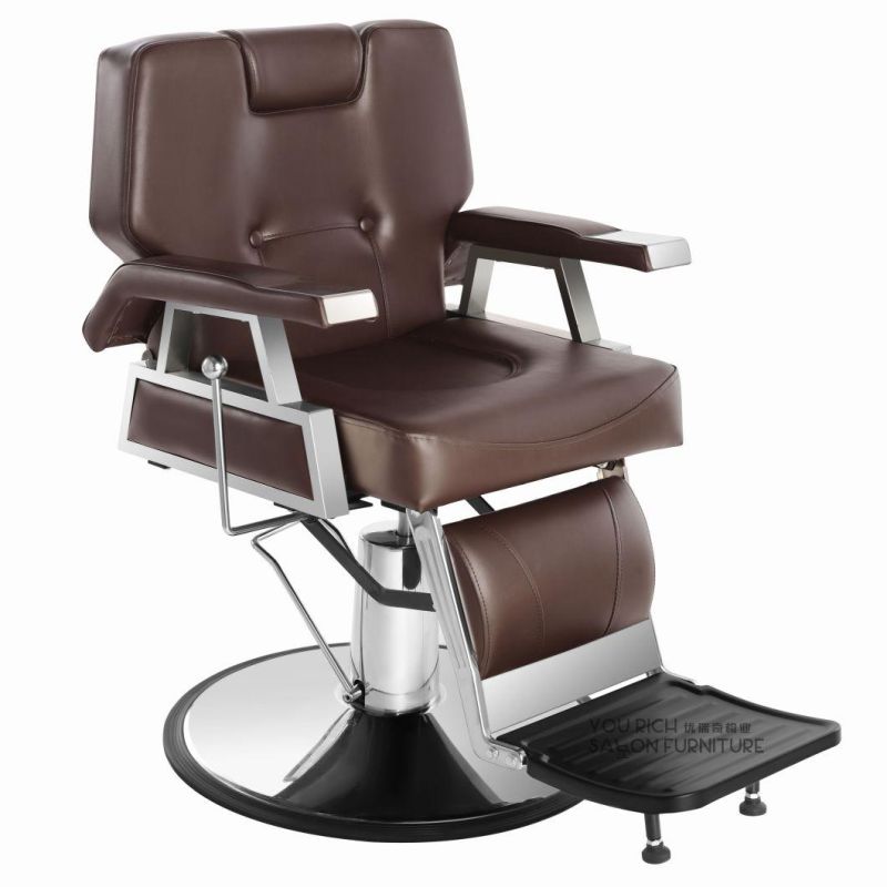 Classic Barber Chair High Quality Comfortable Beauty Salon Furniture Hairdressing Station