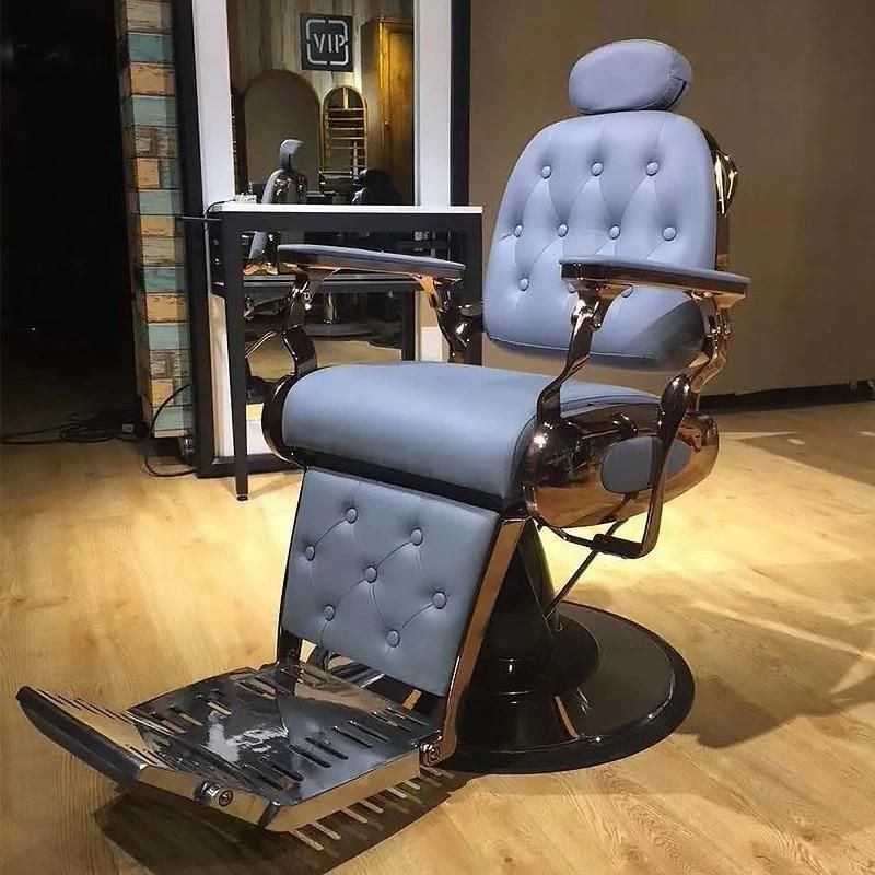 Hl-9255 Salon Barber Chair Hl-9244 for Man or Woman with Stainless Steel Armrest and Aluminum Pedal