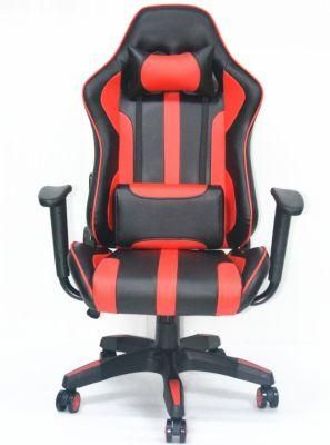 RGB Light Gaming Chair with Lumbar Pillow