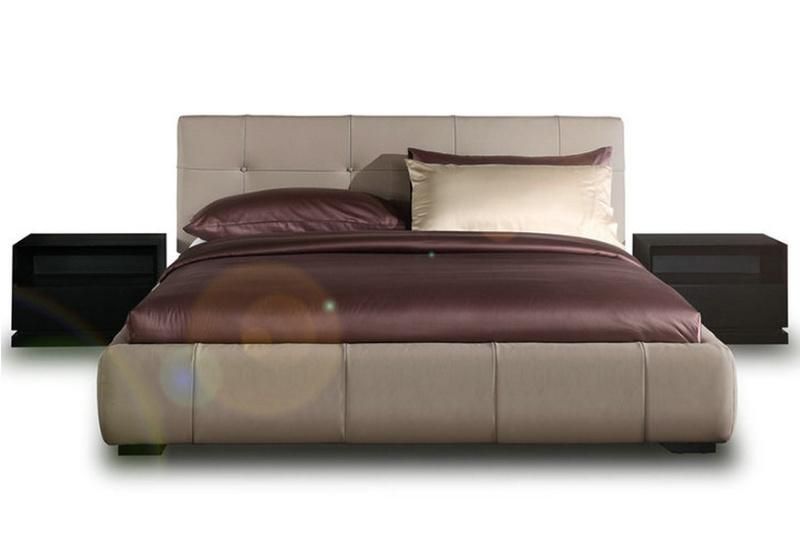 Italian Design Leather Bed Frames Queen Size Bed