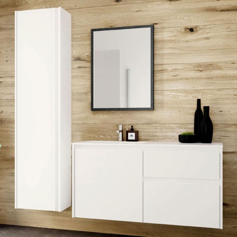 Wholesale Custom Made Plywood UV Lacquer Bathroom Furniture Modern Bathroom Cabinet