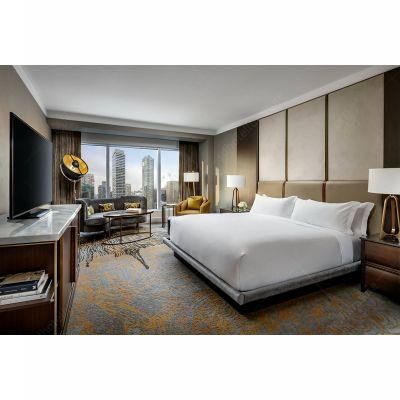 Custom Made Hotel Standard Bedroom Guest Room Suite Furniture for 5 Star Hotel