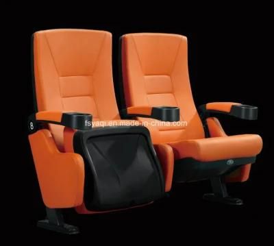 Fabric Cinema Chair Prices Leather Cinema Theater Hall Chair (YA-07DL)