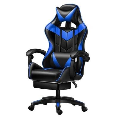 OEM ODM High Quality Comfortable High Back Computer Rocker Gaming Chair with Removable Head Rest Lumbar Cushion