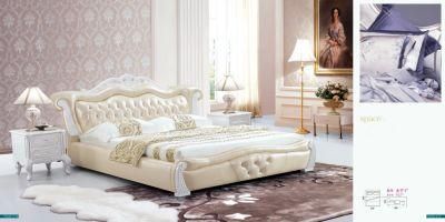 Modern Light Luxury Style Bedroom Furniture for Double Bed