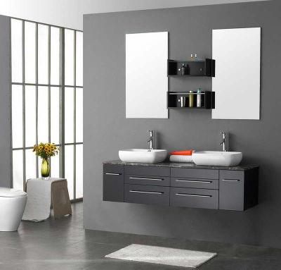 Wall Mounted Bathroom Cabinet Vanity Ware Manufacture (ZH-202)