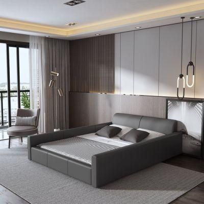 Modern Hotel Furniture Double Wooden Bedroom Furniture Living Room Furniture