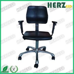 ESD Safe Cleanroom PU Foam Chair with Armrest