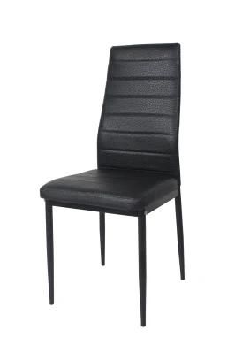 Hot Sale Cheap Home Restaurant Office Furniture High-Back PU Leather Dining Room Chair