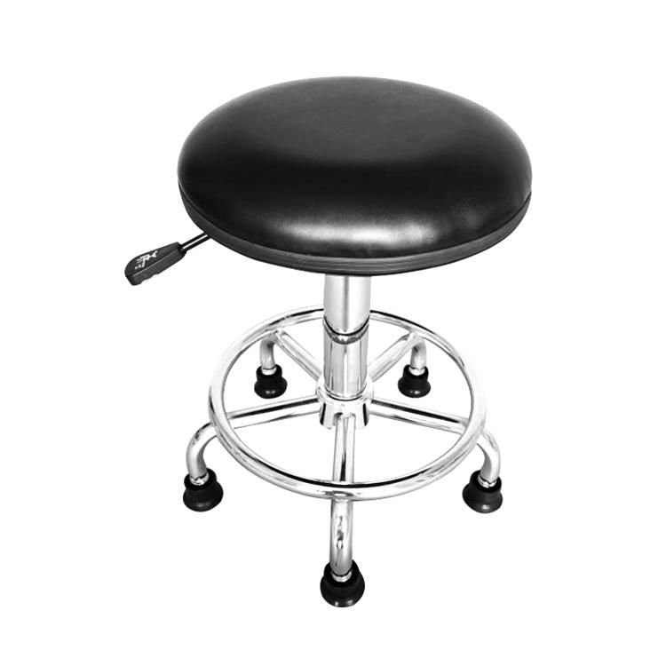 Aluminum Alloy Durable Leather Lab Use ESD Stainless Chair