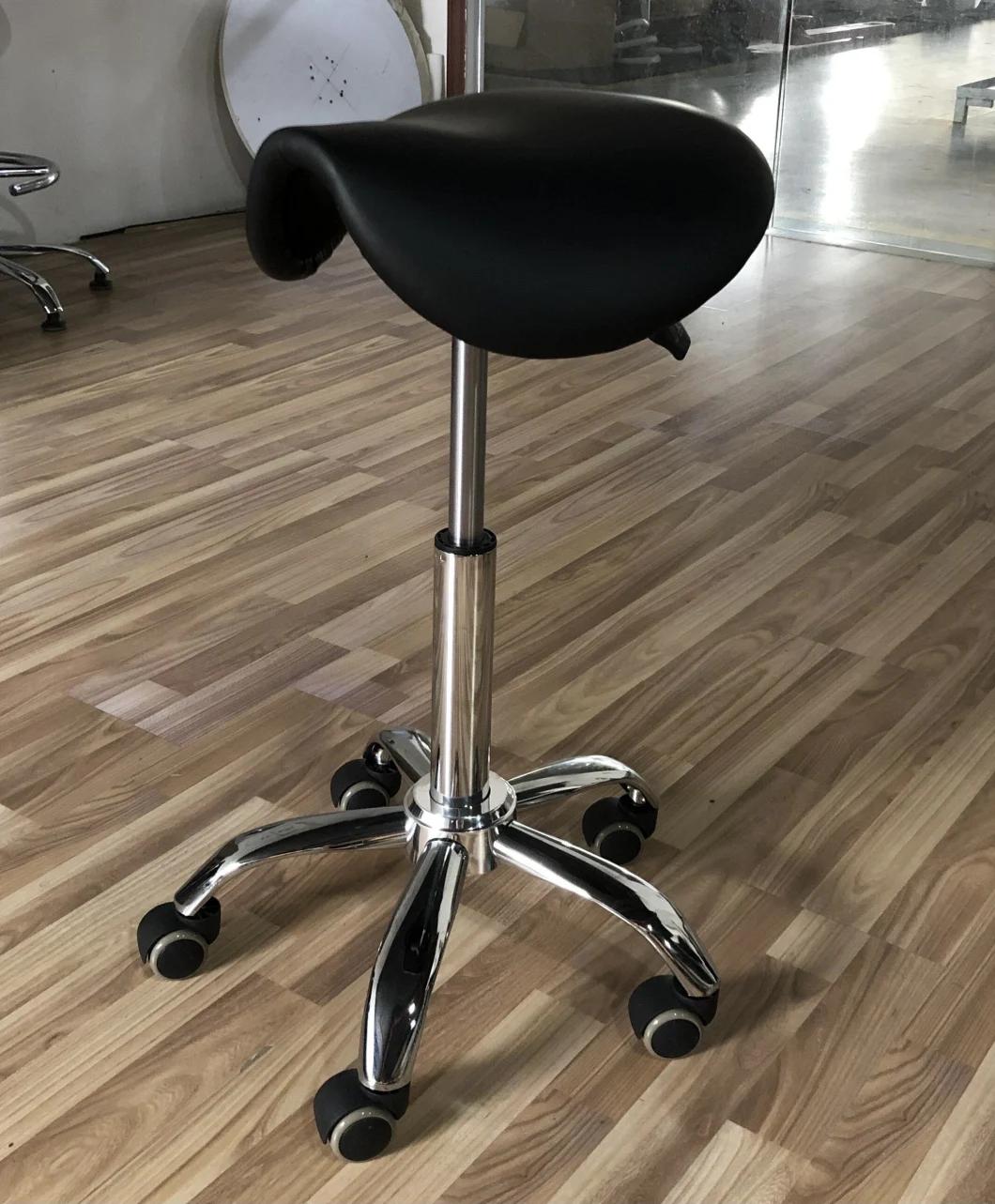 White Facial Tattoo Saddle Salon Stool Beauty SPA Chair