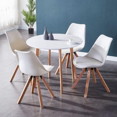 Modena Solid Wood Leather Dining Chairs