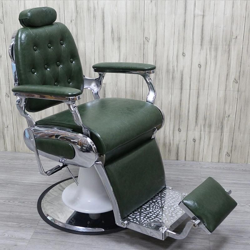 Hl-9255 Salon Barber Chair Hl-9244 for Man or Woman with Stainless Steel Armrest and Aluminum Pedal