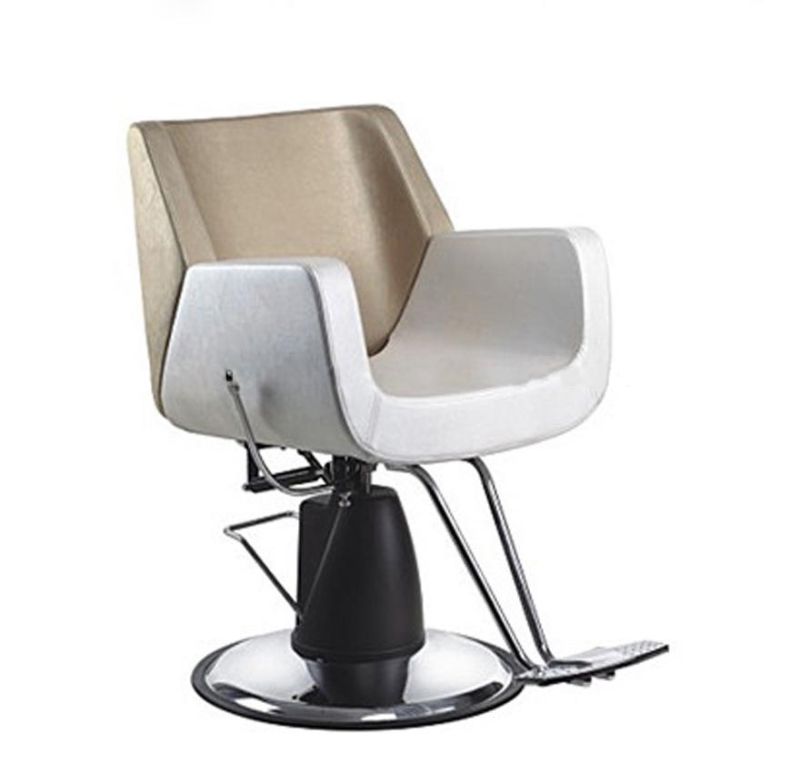 Hl- 1074 2021 Salon Barber Chair for Man or Woman with Stainless Steel Armrest and Aluminum Pedal