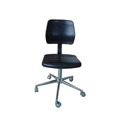 Antislip PU Leather Industrial ESD Chair