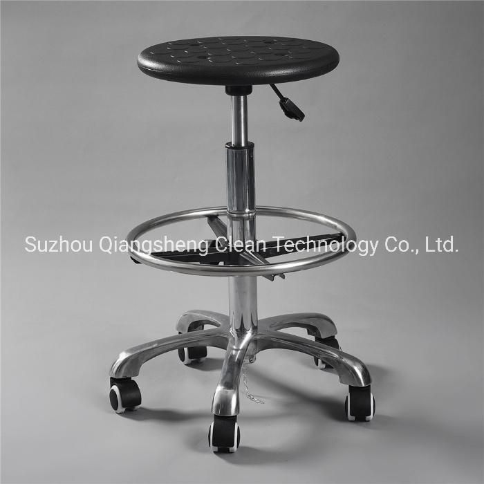 PU Leather Cleanroom ESD Chairs Electrostatic Sensitive Areas