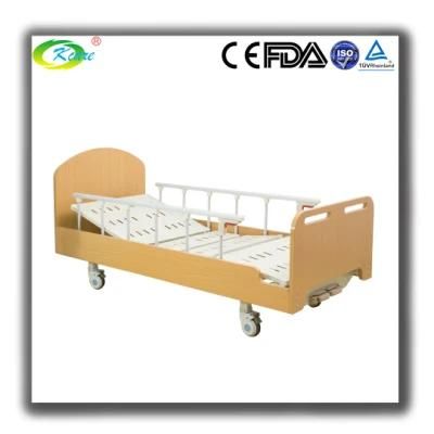 Electric Two Function Folding Home Care Bed Hospital Bed with Toilet for Elder