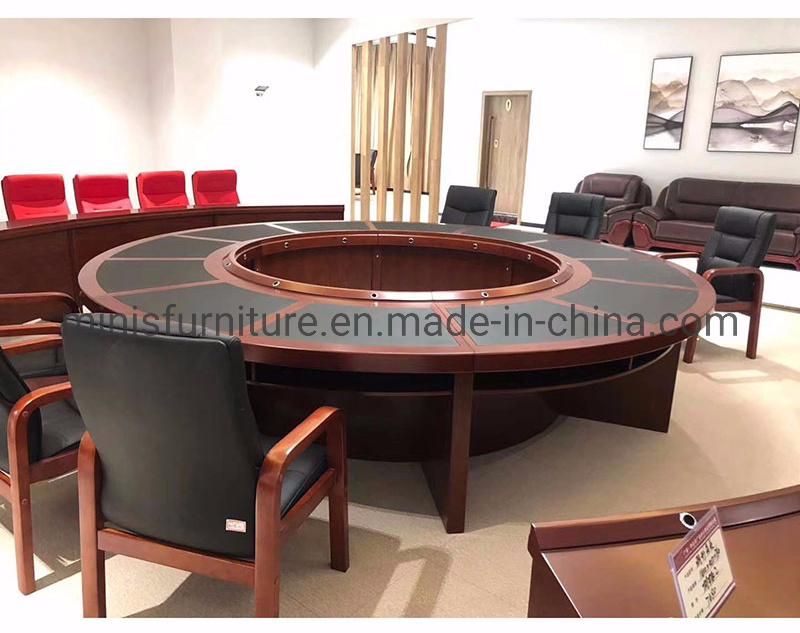 (M-CT335) Commercial Office Furniture Cofference Table with Leather on Top