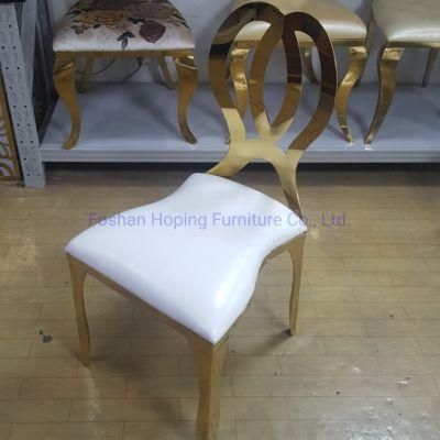 Dining Room X Back White Stainless Steel Tiffany Chairs Wedding Wide Chair