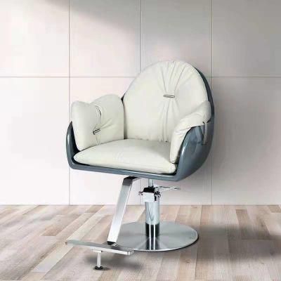 Hot Sale Popular Salon Equipment, High Quality Lift Barber Chair, Synthetic Leather Hair Beauty Salon Chair