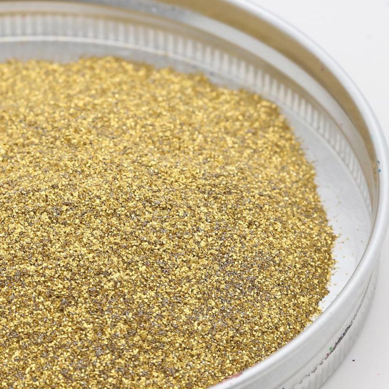 Free Sample +OEM DIY Shiny Effect Chunky Metallic Hologram Glitter Powder