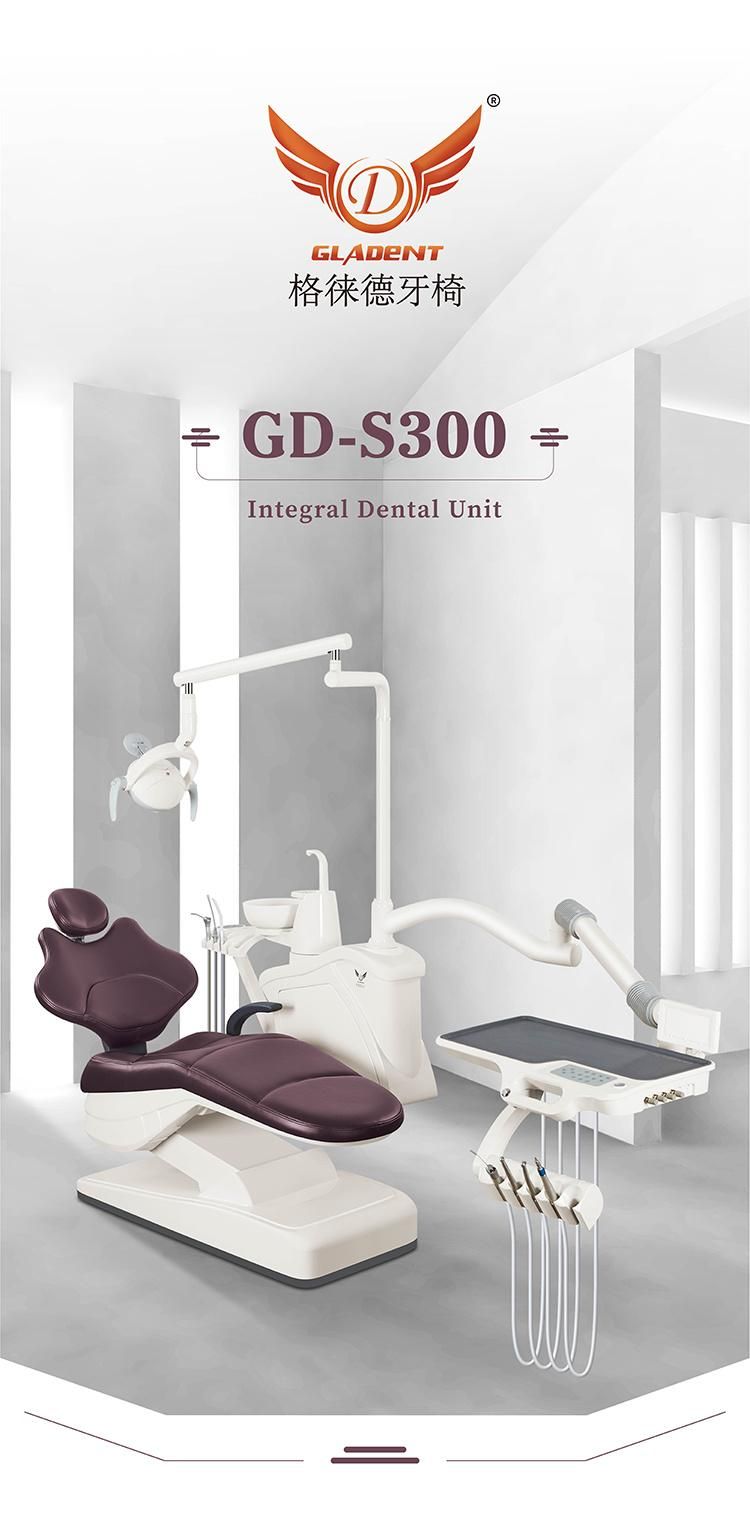 Real Leather Left-Handed Dental Chair Mobile Portable Patient Chair