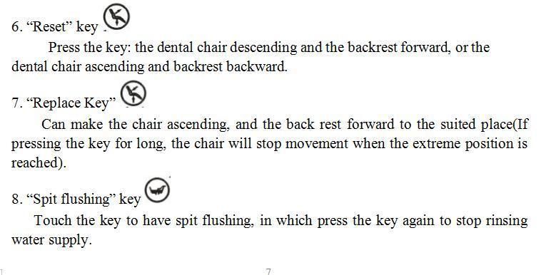 Adjustable Dental Chair Unit Hotsale Comfortable Dental Chair Set