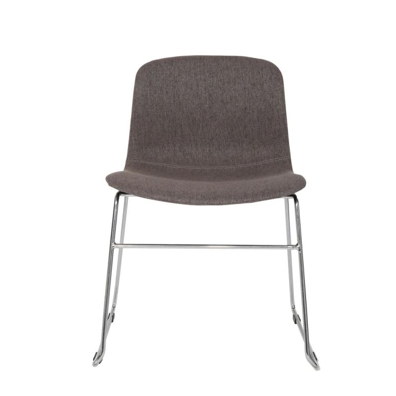 Half Upholstery Small Plastic Hotel Coffee AAC Chair