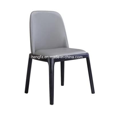 Minimalist Manufacture Modern Leather Hotel Furniture Dining Chairs