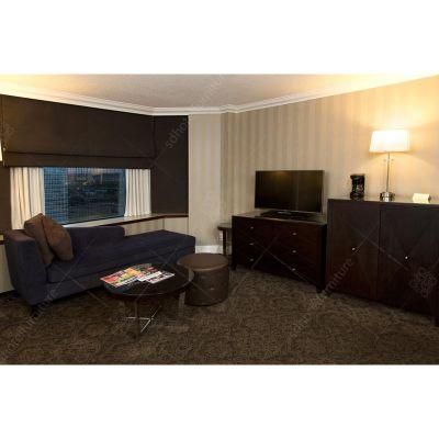 Nordic Simple Leather Fabric Bedroom Custom-Made for Bedroom Hotel Inn Bedroom Set SD1198