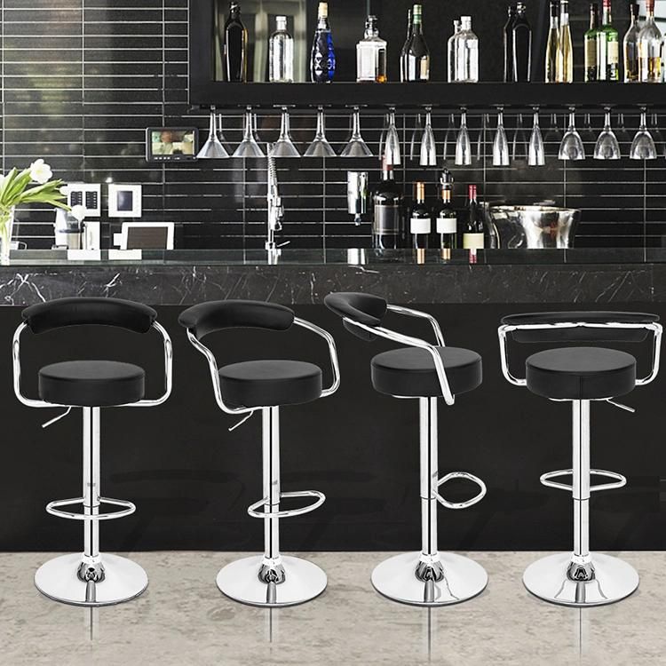 Hot Sale Bar Furniture Cheap PU Leather Modern Bar Chair PP Bar Chair