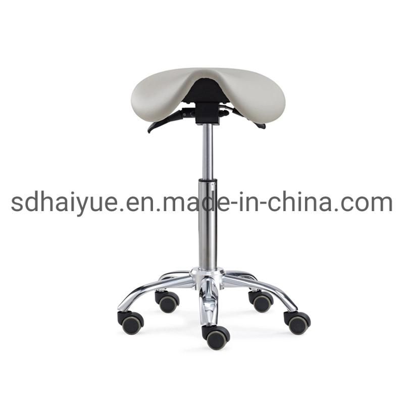 White Facial Tattoo Saddle Salon Stool Beauty SPA Chair