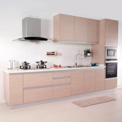 Modular Black Melamine Kitchen Cabinets Modern Picture Australia Standard for House Use