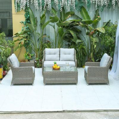 European Style Outdoor Furniture Modern Patio Leisre Chaise Lounge Hotel Garden Sofa Set