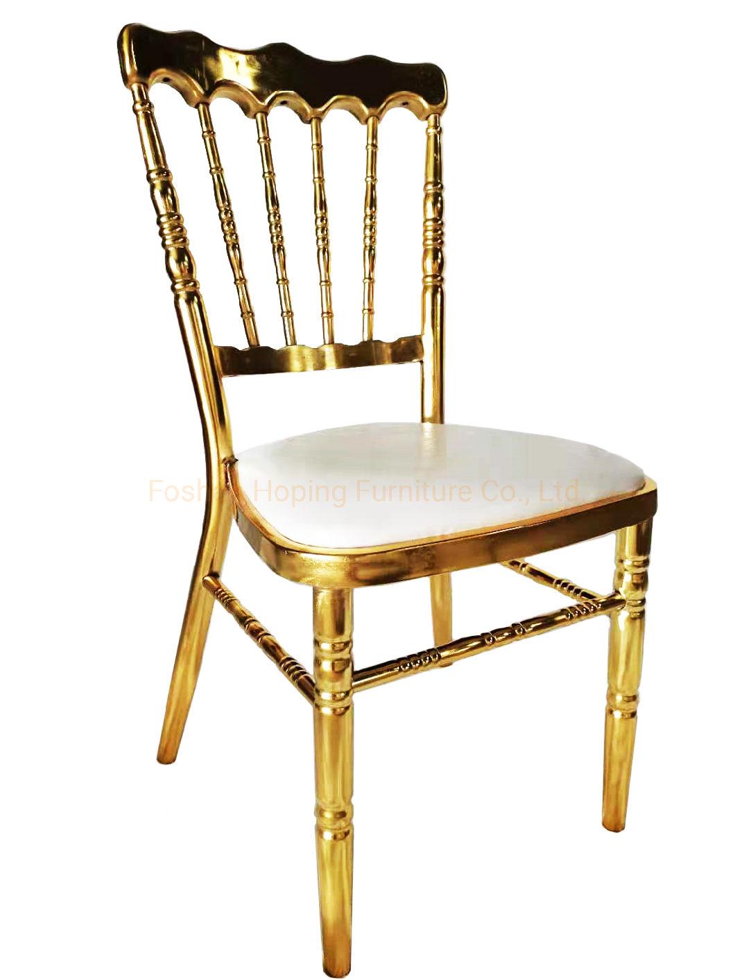 Living Room Furniture Pictures of Metal Crow Designs China Suppliers 5 Years Guarantee Time Wedding Chair Chrome Event Furniture Stainless Steel Dining Chair