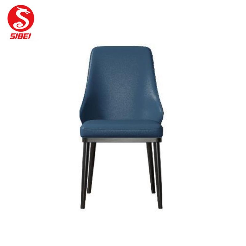 New Design Fashion Hotel Restaurant Chair Metal Arm Dining Chair