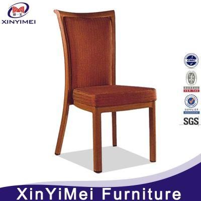 Restaurant Chair Velvet Fabric Classical Style Dining Chair with Metal (XYM-H20)