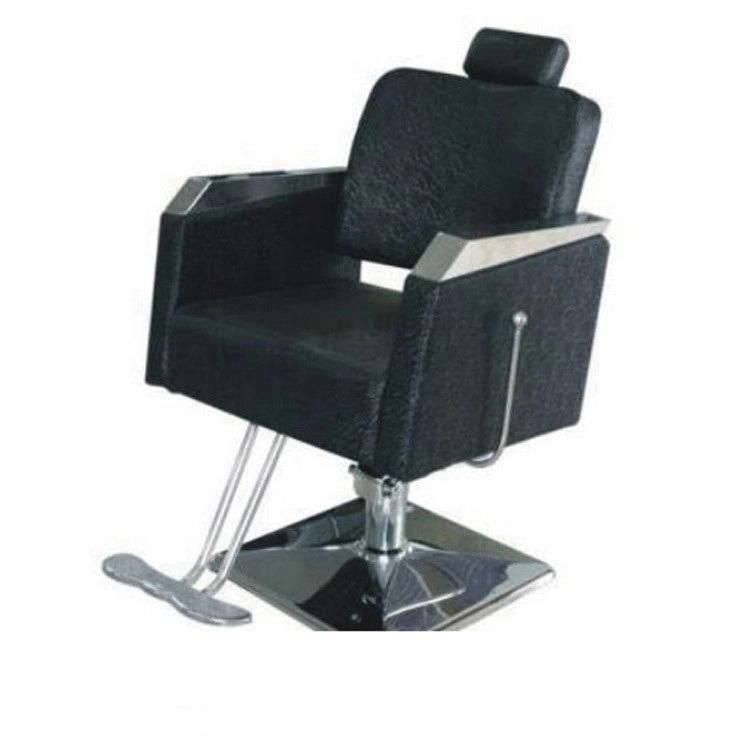 Hl-1133 2021 Salon Barber Chair for Man or Woman with Stainless Steel Armrest and Aluminum Pedal