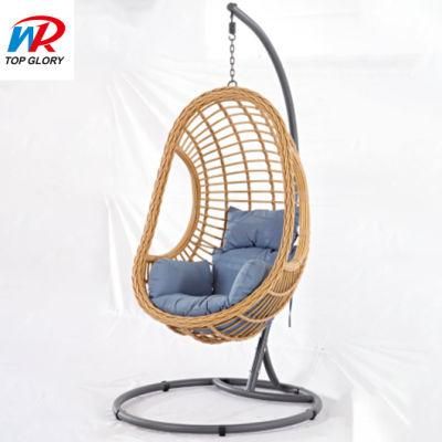 Chinese Factory Sale Leisure Wicker Garden Revolving Hanging Comfortable Swing Chair