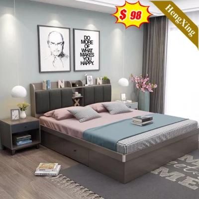 Wholesale Wooden Modern Bedroom Set Furniture Hotel Kids Bed Frame Round Leather Fabric Folding Sofa Office Bed