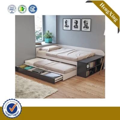 Cheap Housing Project Furniture Double Bed Bedroom Set