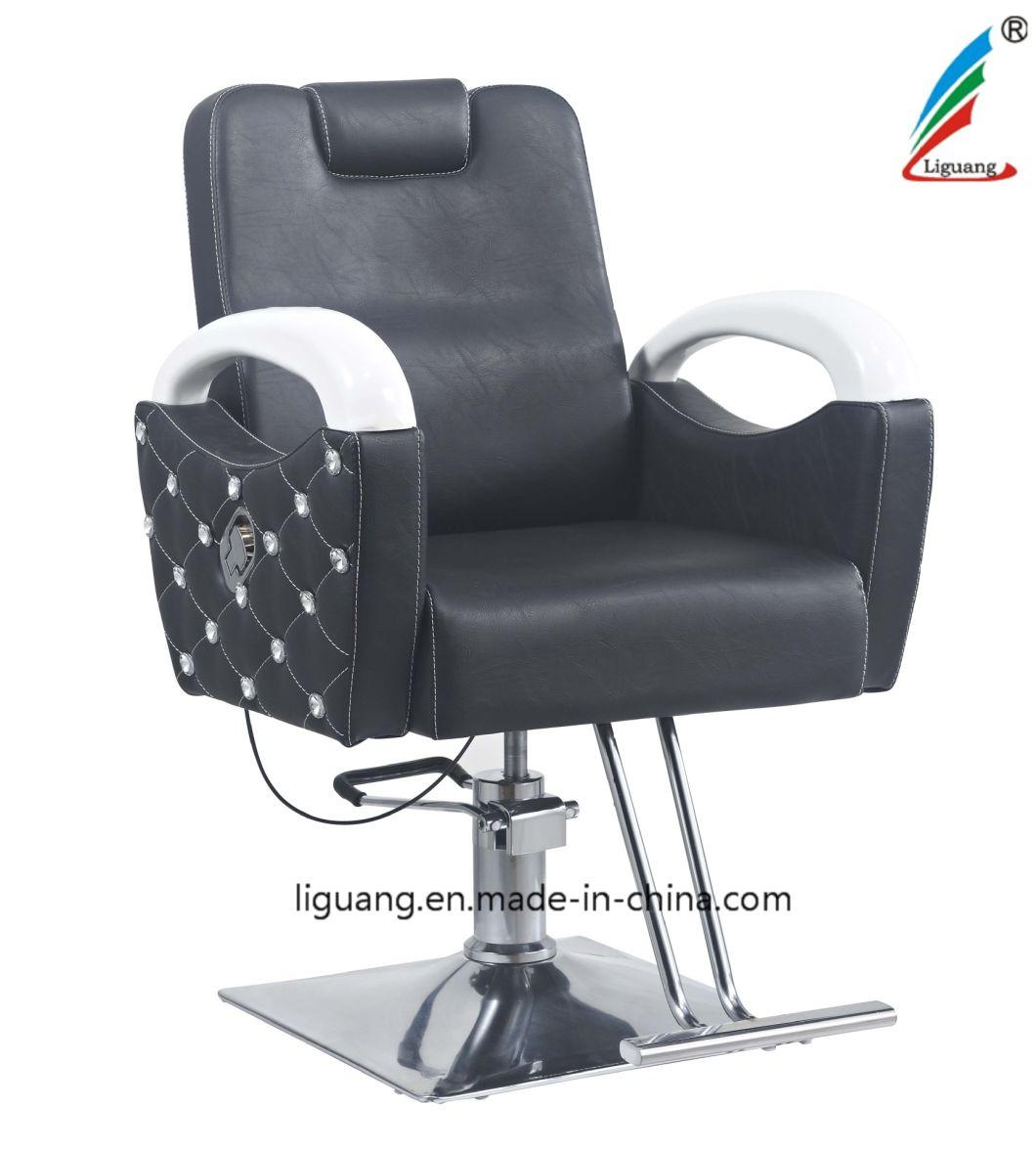 Elegant Diamond Stitching Salon Barber Chair Heavy Duty Chair