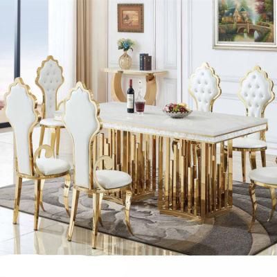 Europe Hotel Luxury Royal Restaurant Dining Table Classic Armrest Wedding Bride and Groom King Throne High Chair Living Room Princess Chair