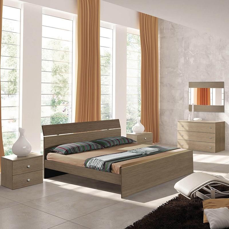 Nova Modern Design Wooden Bedroom Furniture Sets King Bed Wordrobe Bedroom Furniture Set