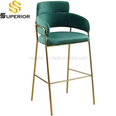 Modern Furniture High Bar Chairs with Metal Frame