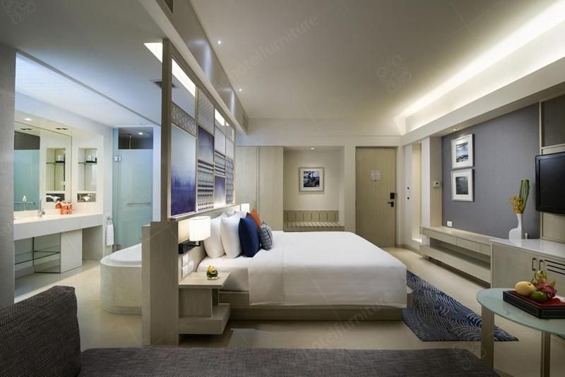 New Design American Style Wyndham Hotel Bedroom Furniture Modern Laminate Furniture