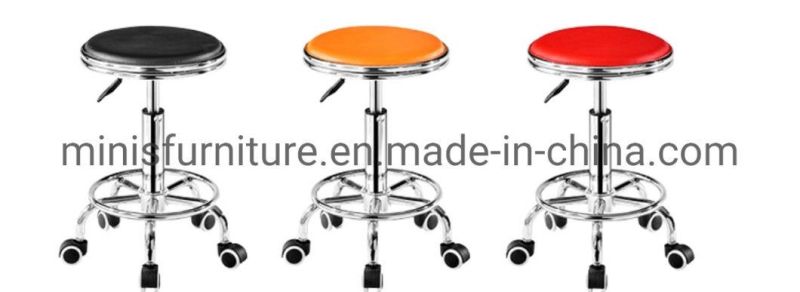 (M-OC213) Pub/Hospital Dental/Lab/Office Adjustable Height Stool Rotary Chair