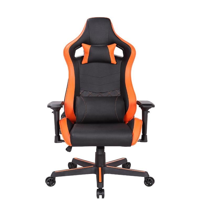 Ergonomic Design Game Chair Gaming Genuine with Headrest and Lumbar