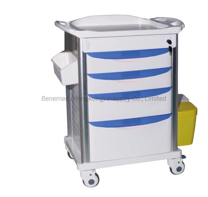 Hospital Equipment ABS Medical Trolly Durg Box Cart Bm-Mt003