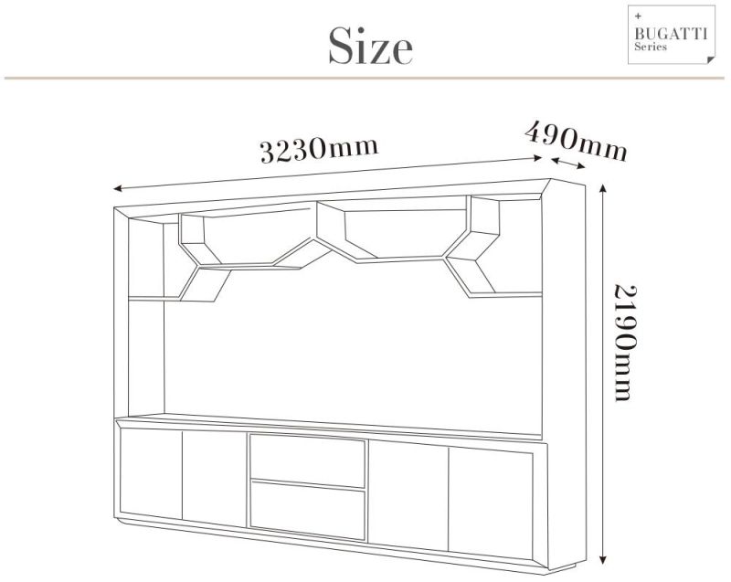 Modern Leather Luxury Wooden Office Filing Cabinet